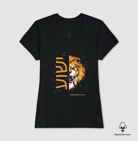 Peruvian Cotton T-shirt Lion Revelation 5:5