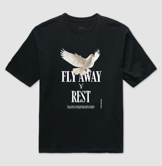 Fly Away 'n' Rest Oversized T-Shirt