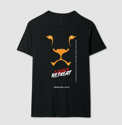 "I Don't Retreat - Lion" T-Shirt