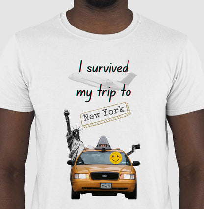 Camiseta Survived My Trip To NYC