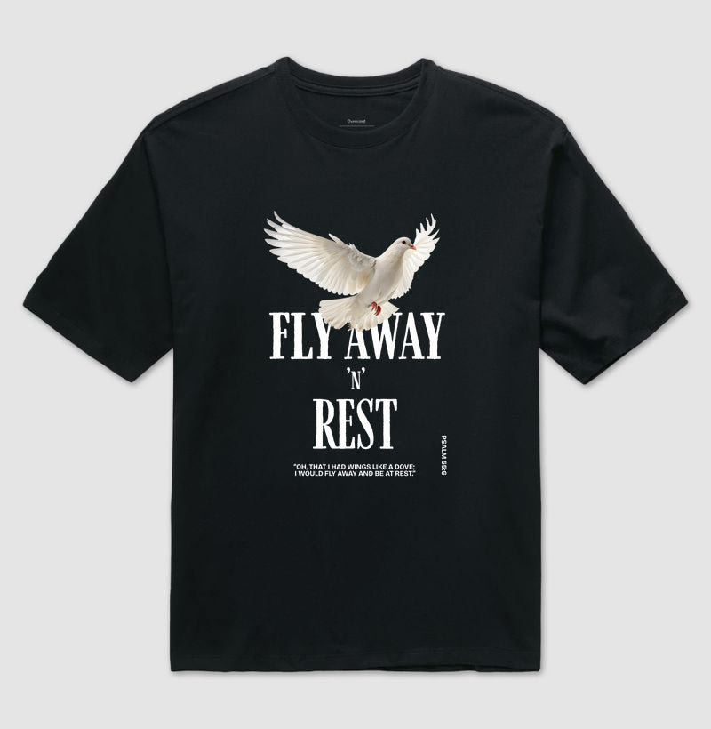 Fly Away 'n' Rest Oversized T-Shirt